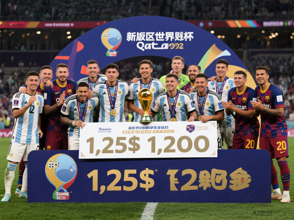 新版世俱杯奖金超世界杯一倍，冠军可得1.25亿美元（俱乐部赛事“吸金王”：新世俱杯冠军狂揽1.25亿美元，奖金已甩世界杯一倍身位！）